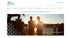 Desktop Screenshot of bebusiness.com.au